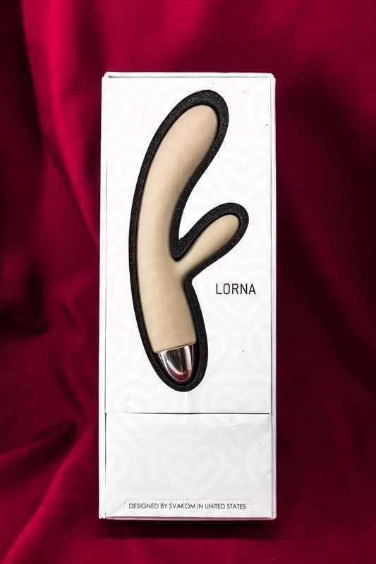 Вибратор с клиторальным стимулятором LORMA