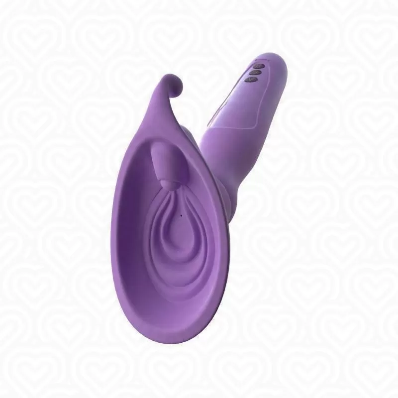 Вагинальная вибропомпа Fantasy For Her Vibrating Roto Suck-Her