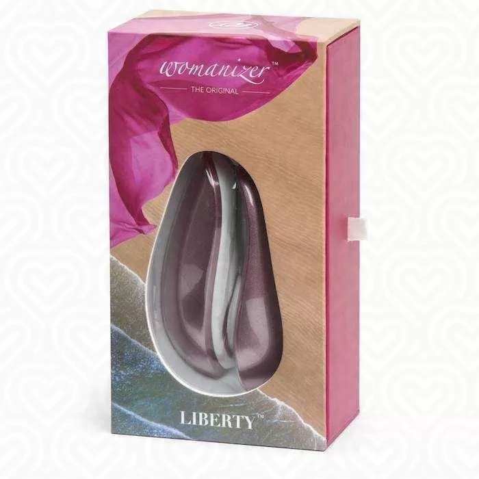 Бесконтактный стимулятор клитора WOMANIZER Liberty /розовый/