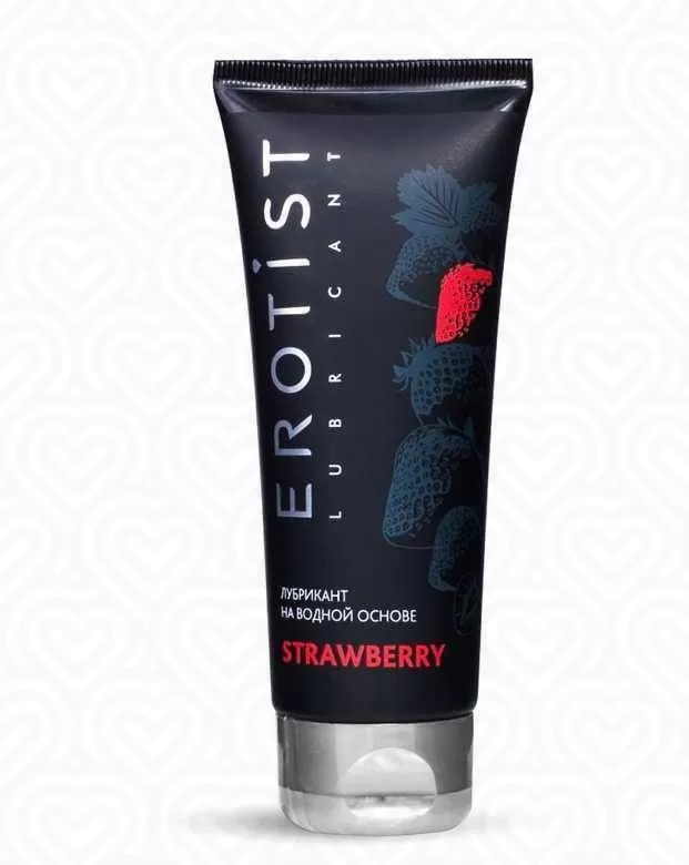 Лубрикант Erotist STRAWBERRY на водной основе 100мл