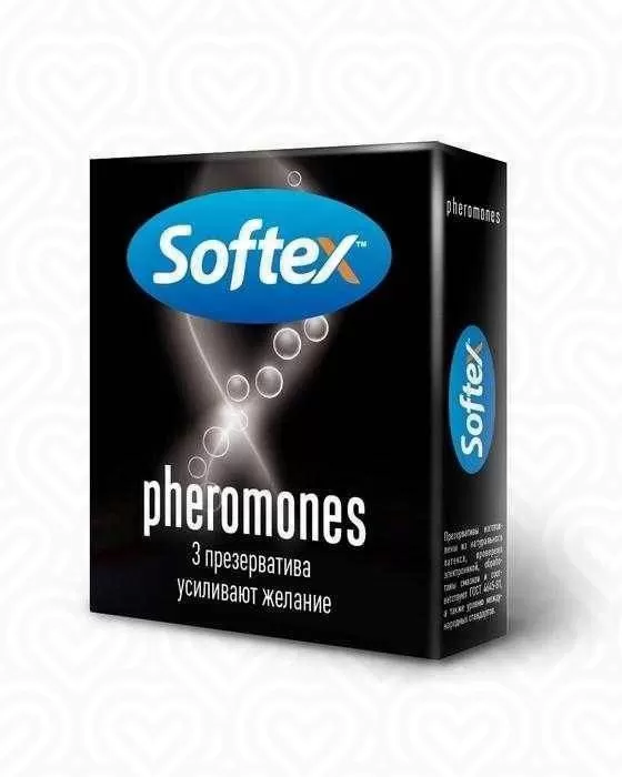 Презервативы SOFTEX Pheromones - усиливают желание 3шт