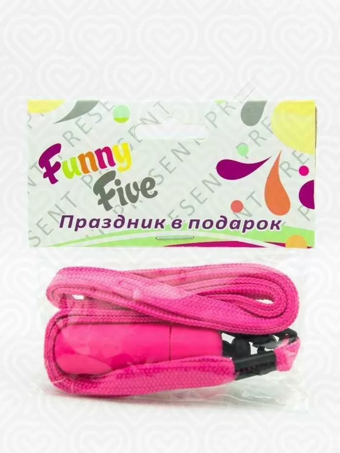 Вибратор-мини с ремешком на шею 6см