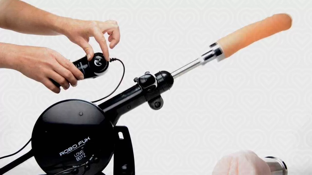 Секс машина ROBO FUK MACHINE с насадками для мужчин и женщин