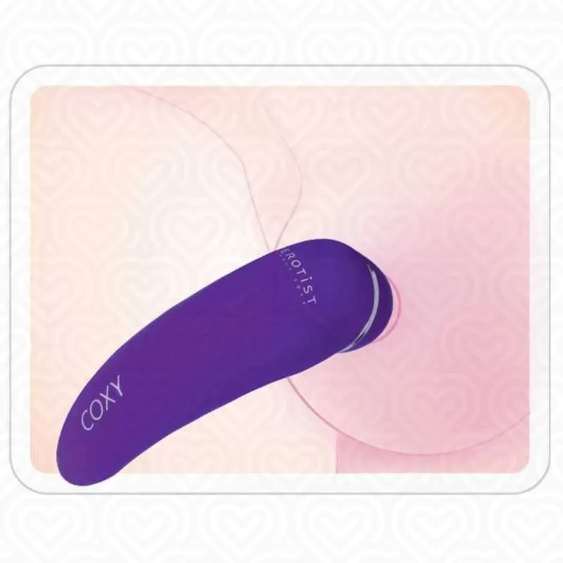 Вакуум-волновой стимулятор клиторально Erotist COXY бесконтактный /черный/