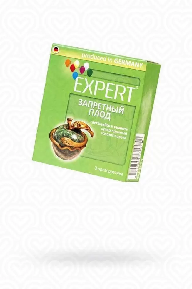 Презервативы Expert "ЗАПРЕТНЫЙ ПЛОД" светящиеся