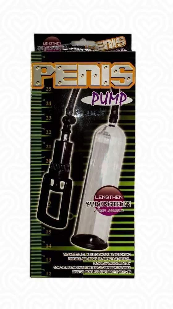 Помпа вакуумная PENIS PUMP с насосом и вставной вагиной