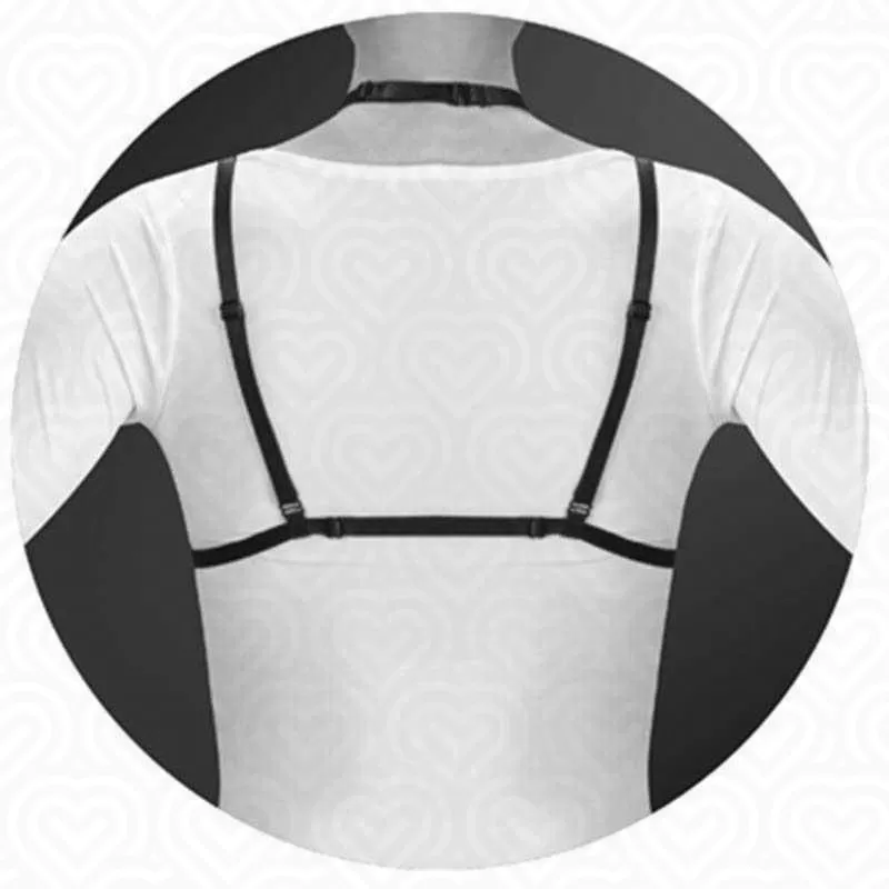 Портупея из стреп лент Bijoux Pour Toi ALYSSA /черная/