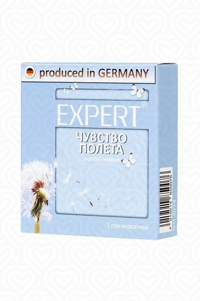 Презервативы Expert "ЧУВСТВО ПОЛЕТА" супер тонкие