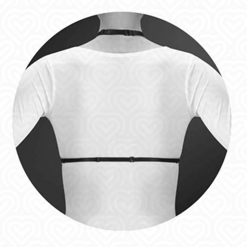 Портупея из стреп лент Bijoux Pour Toi PAMELA /черная/