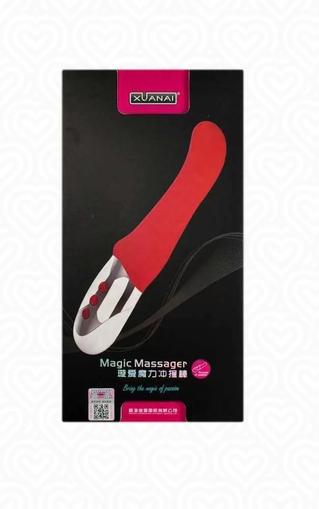 Пульсатор Xuanai MAGIC MASSAGER силикон оранжевый