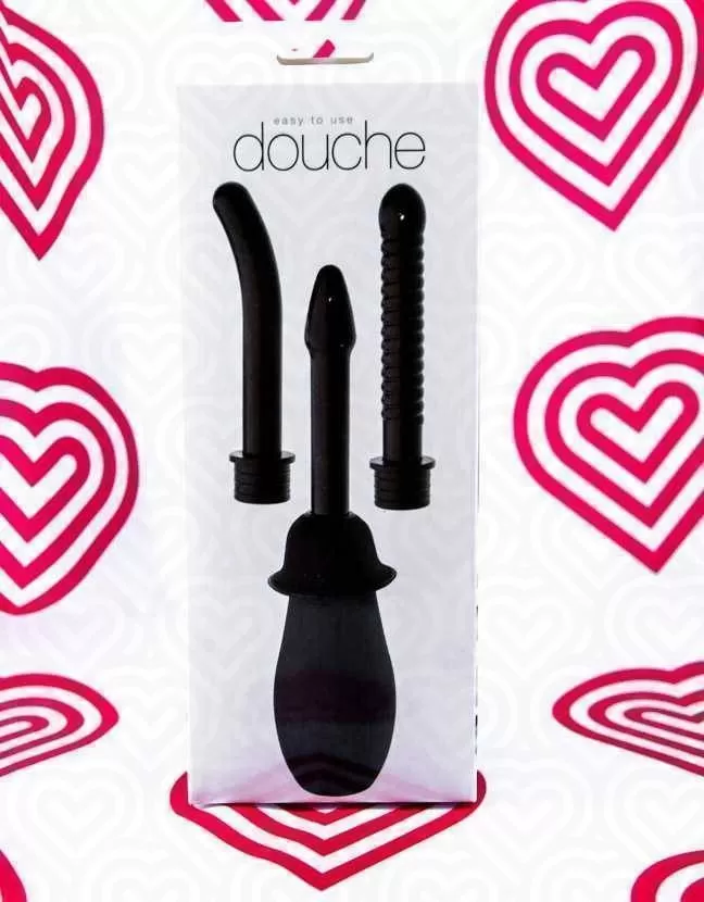 Душ анальный-втулка DOUCHE UNISEX Black
