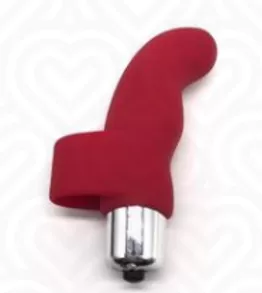 Вибронасадка на палец SEX KIT /красный/
