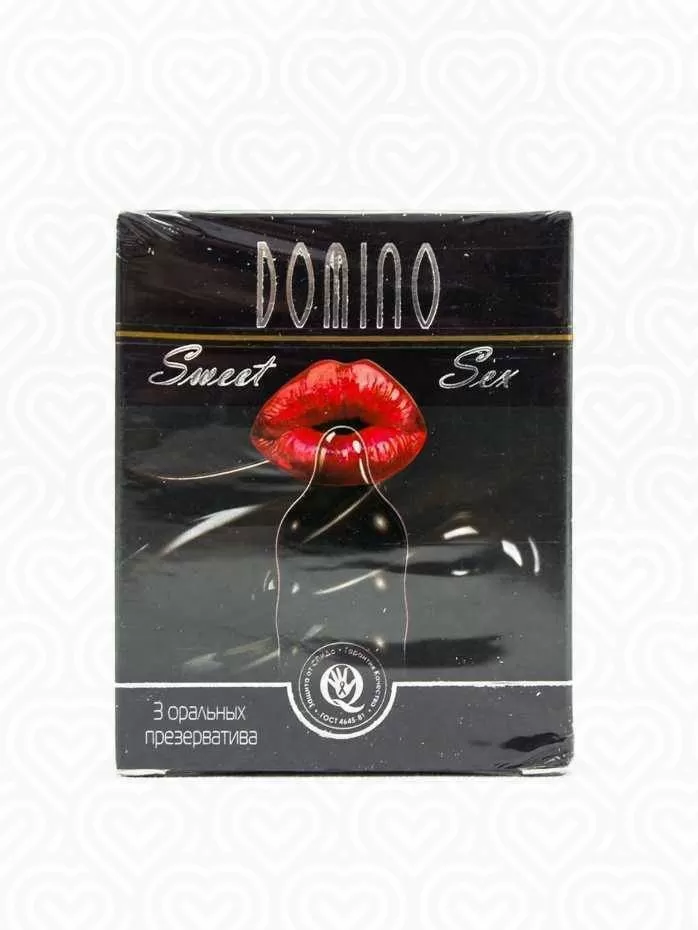 Презервативы DOMINO SWEET SEX /вкус шоколада/ 3шт