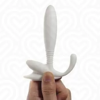 Стимулятор простаты ANAL PLEASSURE /белый/ силиконовый