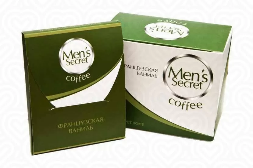 БАД MENS SEKRET Возбуждающий кофе французская ваниль 1 упак