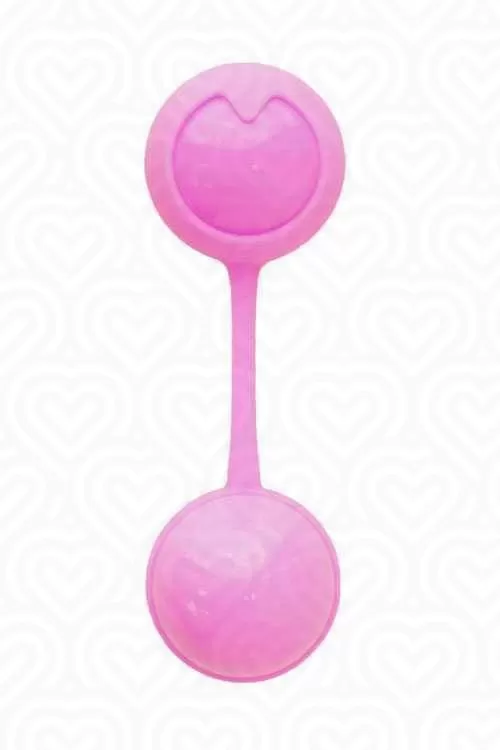 Виброшарики вагинальные SevenCreations BELL BALLS /розовые/