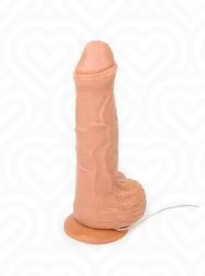Ротатор-вибратор DILDO Vibrating Parkers Penis на присоске L-17