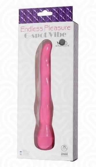 Вибромассажер анальный ENDLESS PLEASURE G-Spot Vibe /розовый/