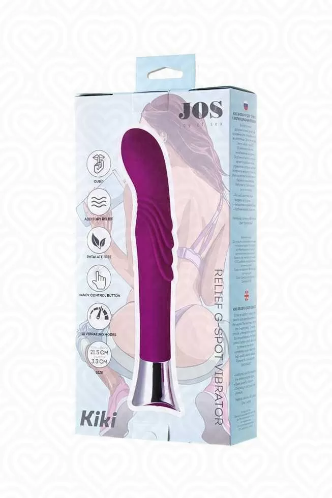 Стимулятор для G-точки JOS KIKI с волнообразным рельефом