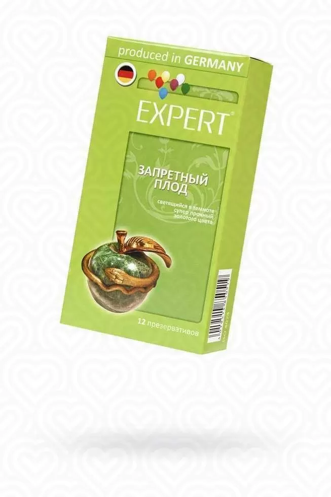 Презервативы Expert "ЗАПРЕТНЫЙ ПЛОД" светящиеся