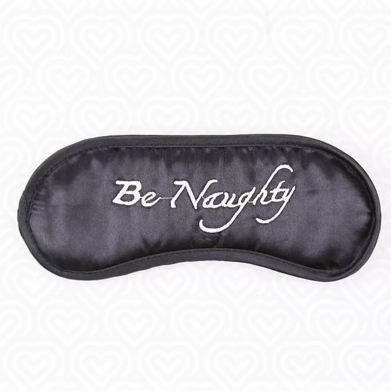 Маска на глаза Be NAUGHTY /черный/