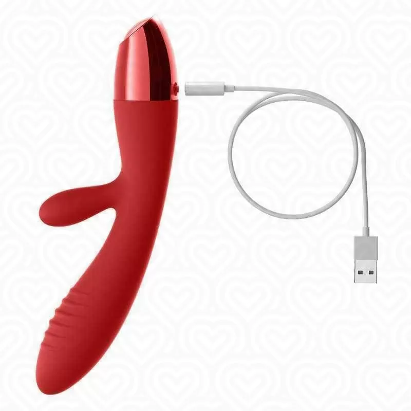 Вибромассажер Wowyes LuxeLuv ONLY V3 HOT с клит стимулятором L-18