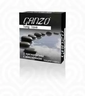 Презервативы GANZO Long Love /продлевающие/ 3шт