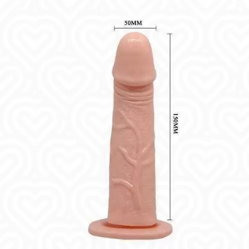 Виброфаллос на трусах ULTRA Passionate HARNESS телесный