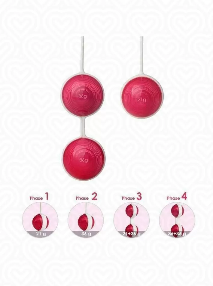 Набор вагинальных шариков Svakom Z BEADS-RUBY 3шт.