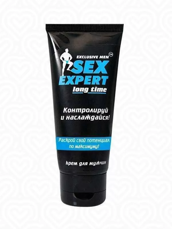 Крем пролонгатор LONG TIME серии Sex Expert для мужчин 40г