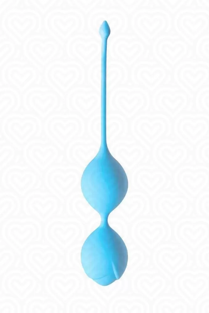 Вагинальные шарики ToyFa A-Toys, D-3,5см силиконовые /голубые/