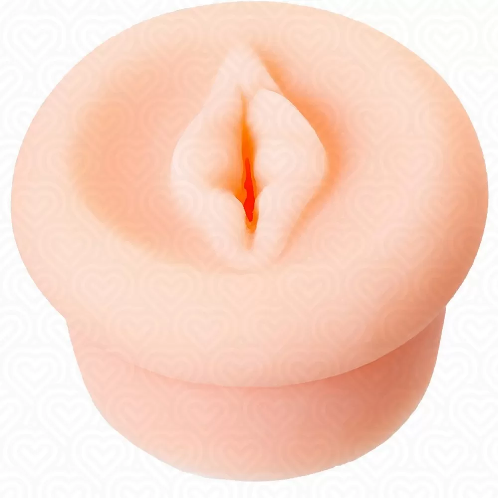 Насадка на помпу Sexus Men PRETTY PUSSY D-7.5 см /телесный/