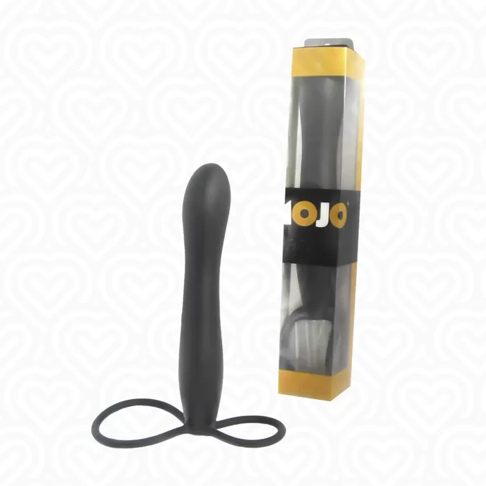Фаллоимитатор - страпон Mojo Black Jack L-14см