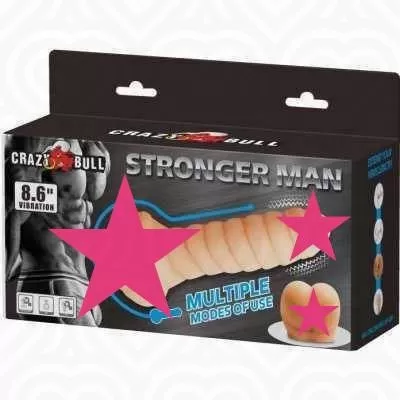 Вибромастурбатор-насадка STRONGER MAN