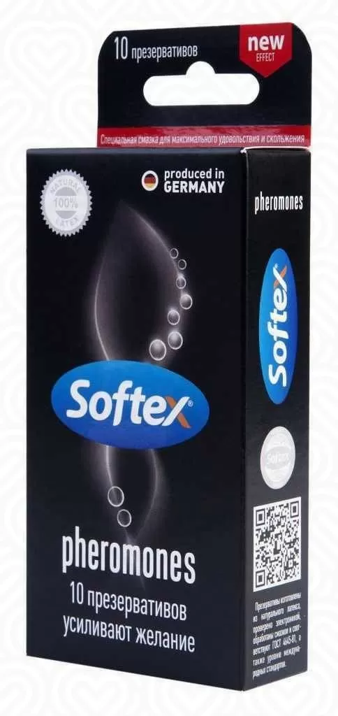 Презервативы SOFTEX Pheromones - усиливают желание 10шт