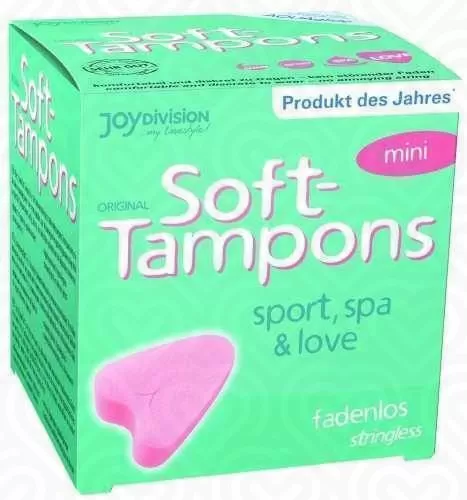 Тампоны мягкие SPORT-SPA-LOVE 3шт