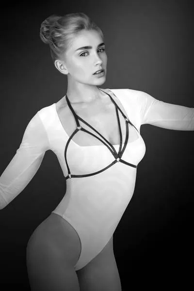 Упряжь Bijoux Морган Harnais de corps elastique Morgane женская /черный/