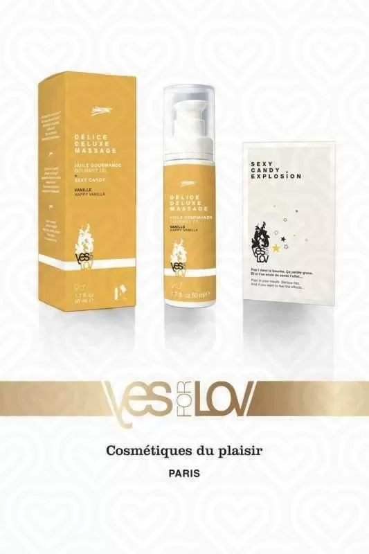 Массажное масло для тела DELICE DELUXE MASSAGE HAPPY VANILLA