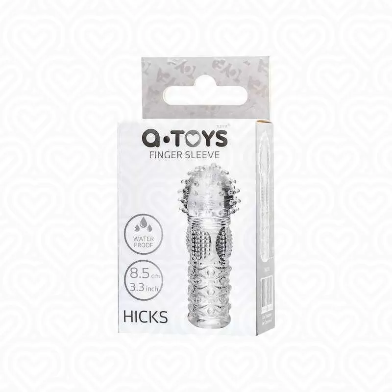 Насадка на палец A-Toys HICKS L-8.5см /прозрачный/