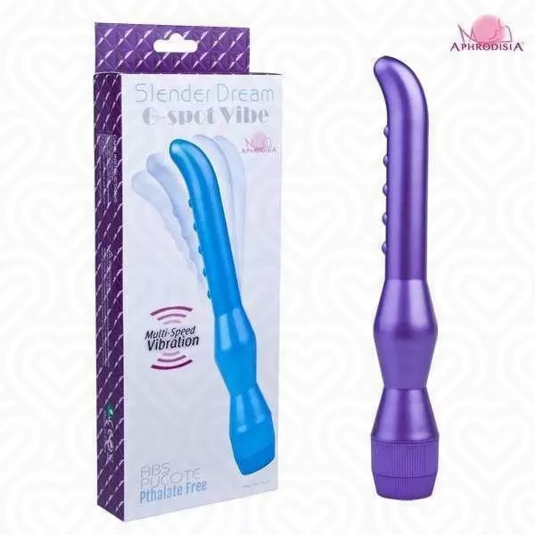Вибромассажер анальный SLENDER DREAM G-Spot Vibe /фиолетовый/