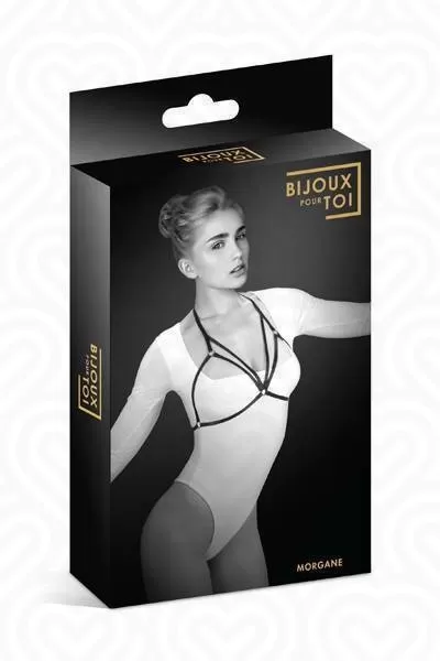 Упряжь Bijoux Морган Harnais de corps elastique Morgane женская /черный/