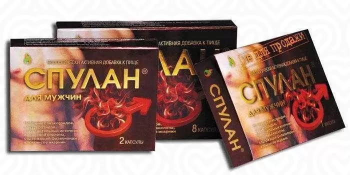 БАД СПУЛАН Капсулы для усиления эрекции 1шт