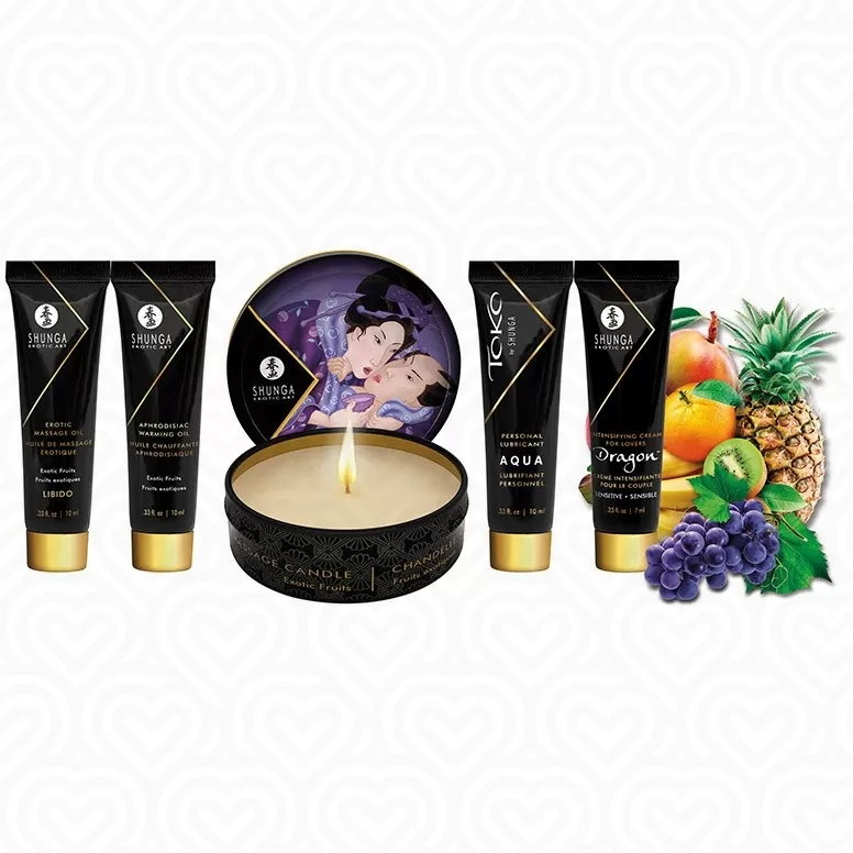Набор подарочный Shunga GEISHA s SECRET Экзотические фрукты 5 предметов