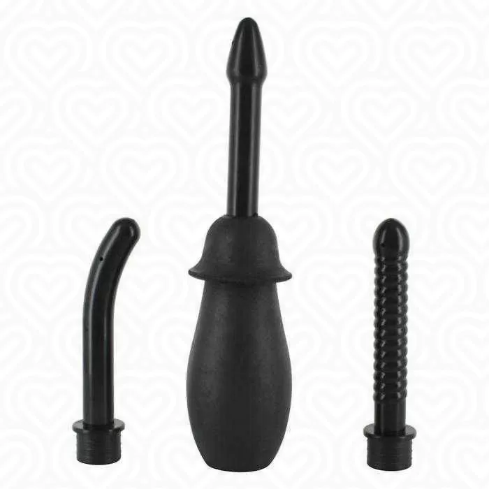 Душ анальный-втулка DOUCHE UNISEX Black