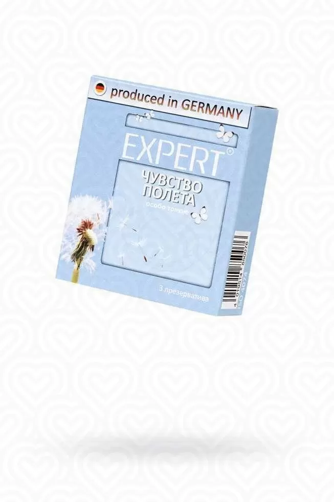 Презервативы Expert "ЧУВСТВО ПОЛЕТА" супер тонкие