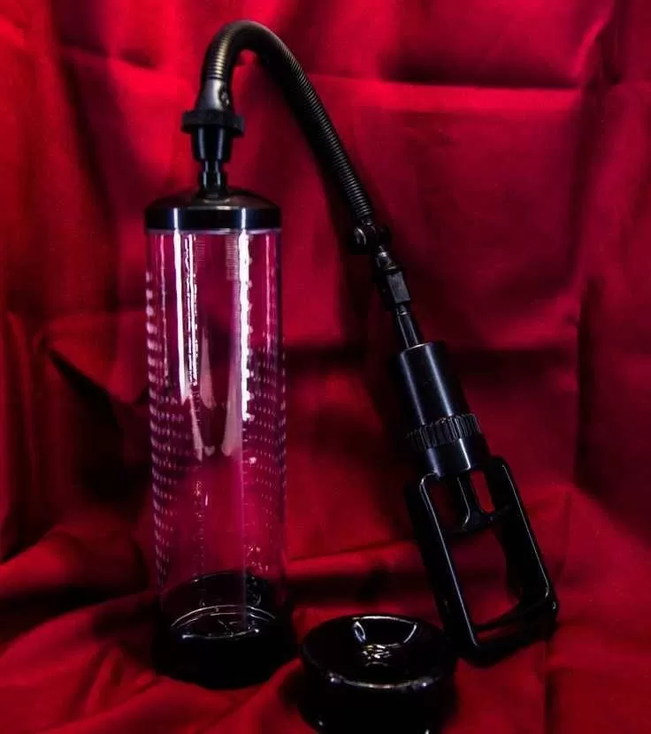 Помпа эрекционная PENIS PUMP с насосом+2 манжеты