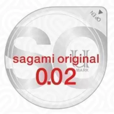 Презервативы SAGAMI ORIGINAL 0.02мм /полиуретановые/ 1шт