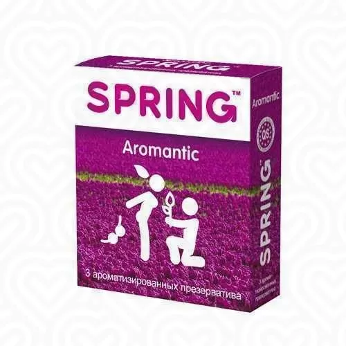 Презервативы SPRING AROMANTIC - ароматизированные 3шт