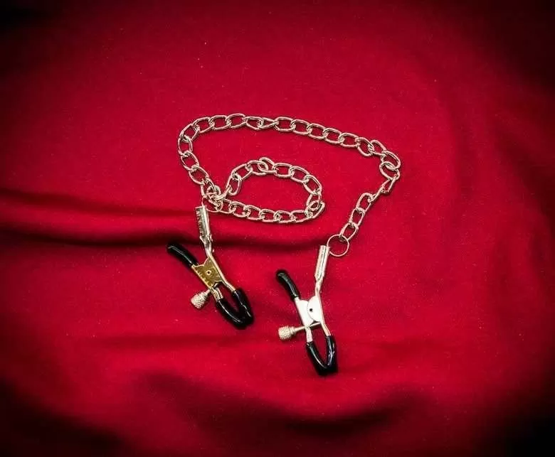 Прищепки-зажимы для сосков с цепочкой