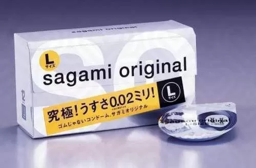 Презервативы SAGAMI ORIGINAL 0.02мм размер-L /полиуретановые/ 12шт
